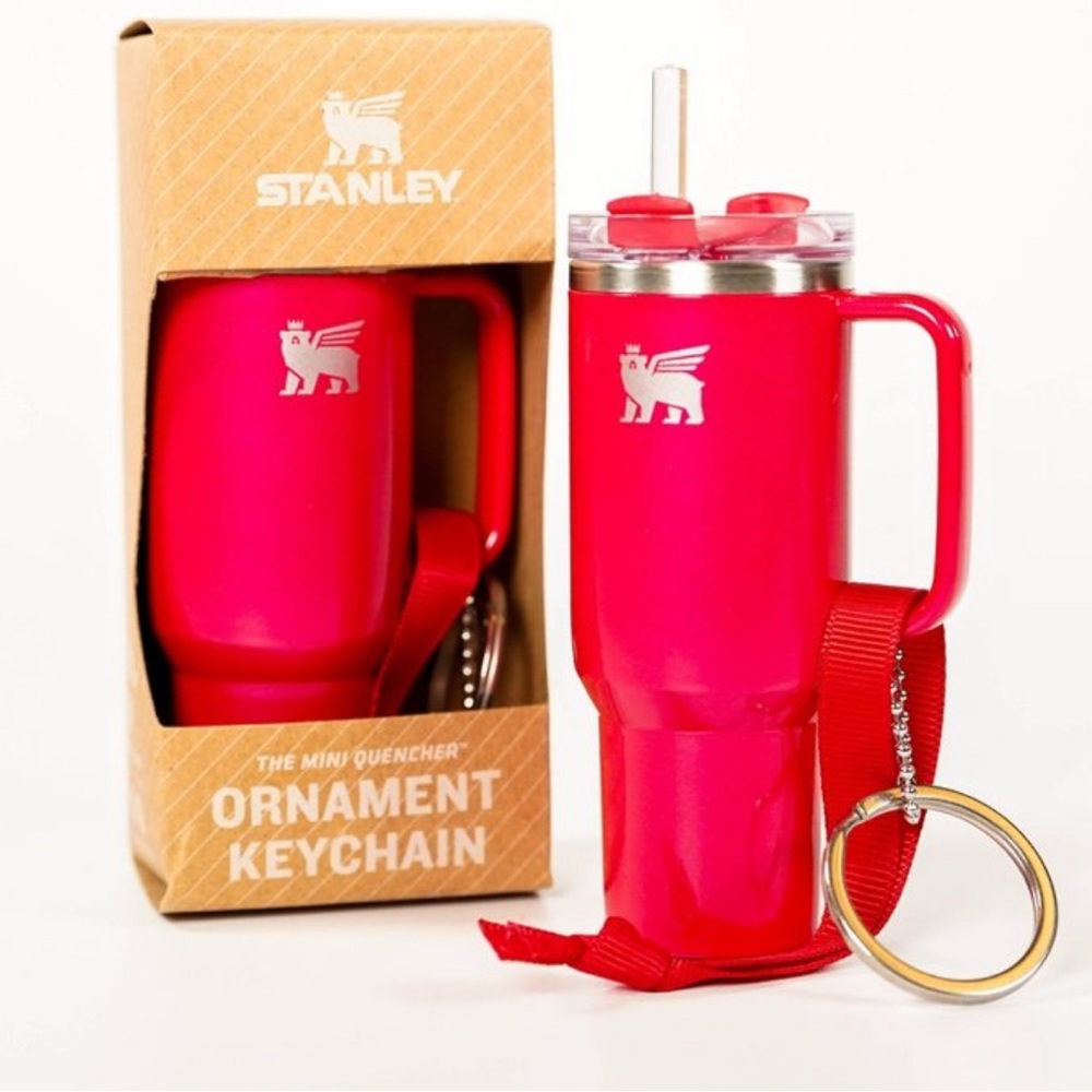 Stanley Ornament Keychain “Red Delicious” NIB